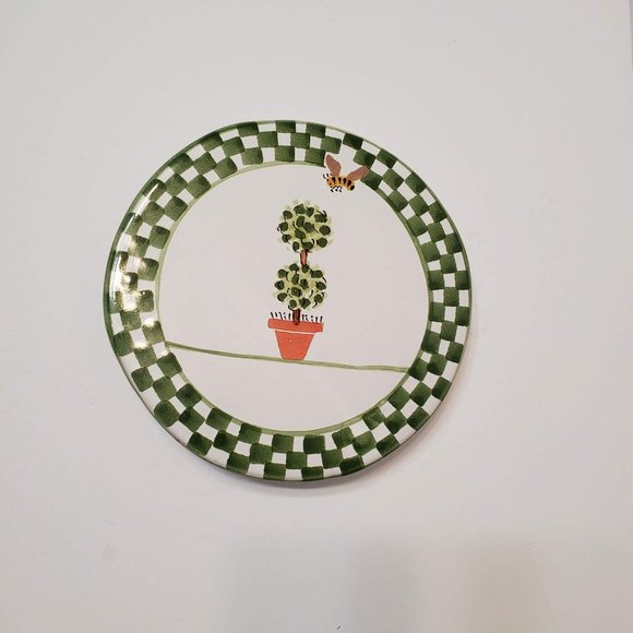 Mesa International Ceramic Trivet, Pottery Handcrafted in Hungary, Bee Topiary - Picture 3 of 8